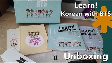 Learn! Korean with BTS Unboxing