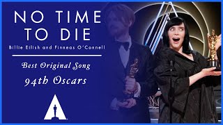 Billie Eilish and Finneas O'Connell's 'No Time to Die' Wins Best Original Song | 94th Oscars