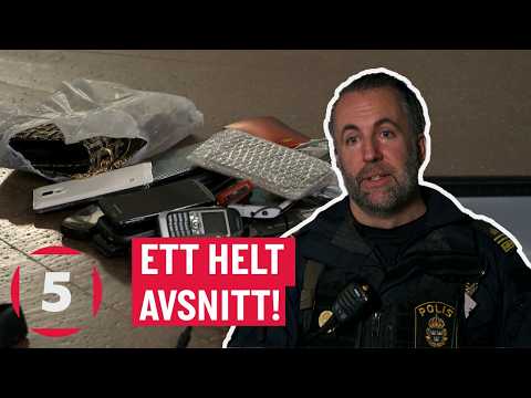 Claes stoppar en man med en väska full av telefoner!? | Gränsbevakarna Sverige | Kanal 5 Sverige