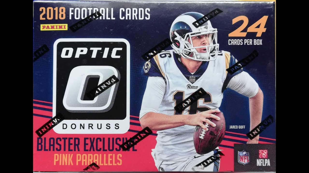 2018 Donruss Optic Football Retail Blaster