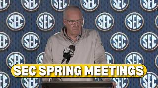 SEC Spring Meetings 2026 Commissioner Greg Sankey Opening