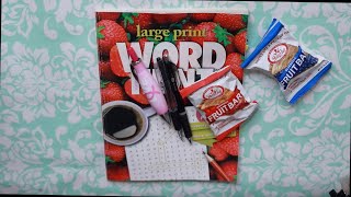 STRAWBERRY FRUIT BAR | ROMANCE NOVEL ASMR WORD SEARCH screenshot 5