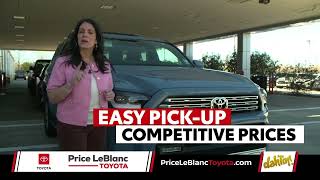 Price LeBlanc Toyota Toyota Rentals for Any Adventure or Budget
