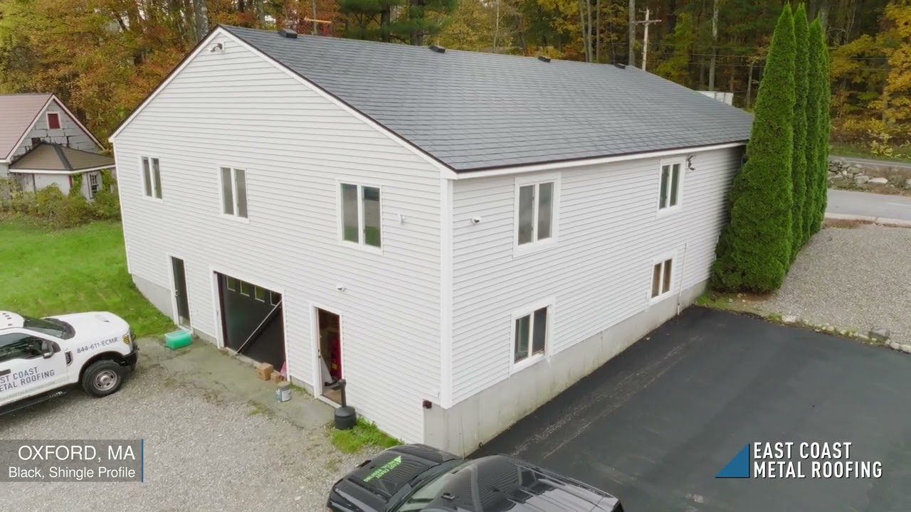Oxford, MA - Black Metal Roof - ECMR Design Center