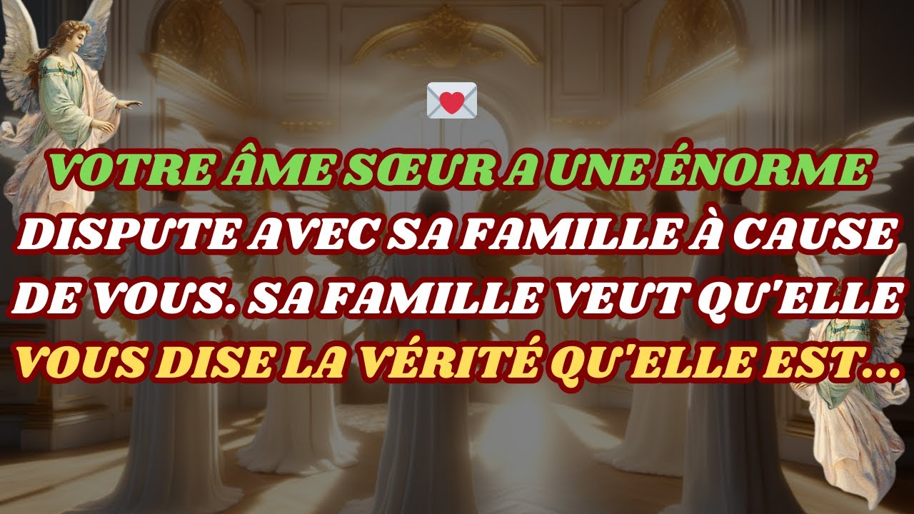 Jésus a dit que votre âme sœur a un gros conflit avec vous !  Message des anges pour vous
