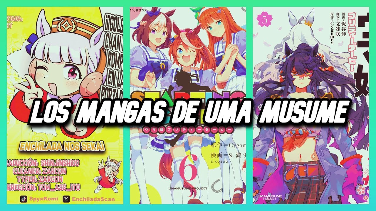 TODOS LOS MANGAS DE UMA MUSUME