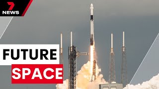 School experiment launched aboard a Flacon 9 rocket | 7NEWS