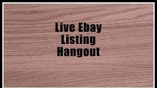 Live Ebay and Auction listing show
