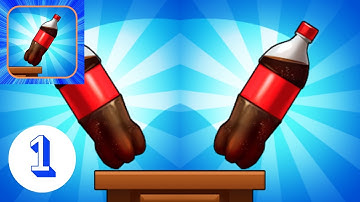 Bottle Jump 3D All Levels Gameplay Part 1 - Android, iOS