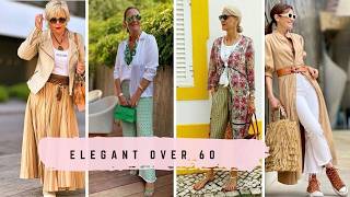 Boho  Style Over 60 | Chic & Elegant Outfit Ideas  for Women 50, 60 & 70+