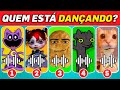 Adivinhe quem t danando catnap poppy playtime banguela el gato caine pomni chipi chapa