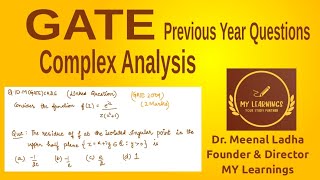 Complex Analysis, GATE 2009 Question (Q.ID.M(GATE)CA26)