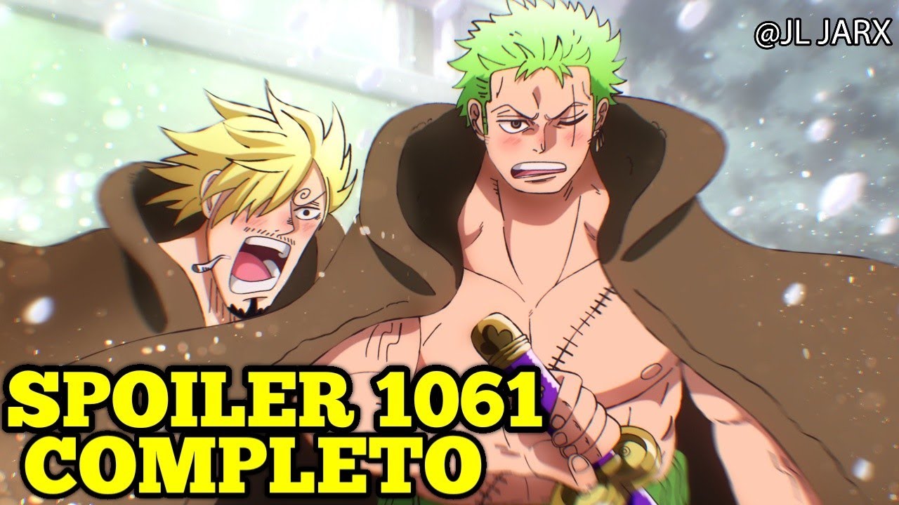 One Piece SPOILER 1061: COMPLETO, Que Locuraaa + Imágenes del Capitulo 