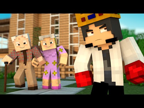 Minecraft HELLO NEIGHBOR - O VIZINHO QUASE MORREU ESMAG 