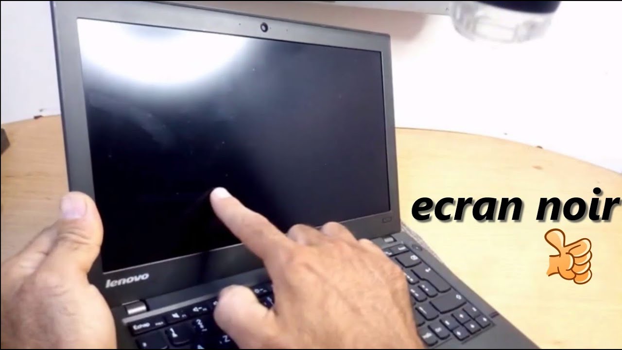 2 Méthodes pour réparer Lenovo bloqué au démarrage ecran noir - YouTube