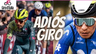 SE PERDIÓ EL GIRO DE ITALIA 2024 ANTES DE COMENZAR