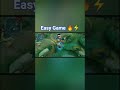 Easy Game 🔥⚡ #mobilelegends #gusion #mlbb #shorts