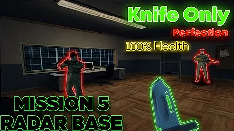 [Flawless] Project IGI Knife only | Mission 5 (Radar Base) | No Damage