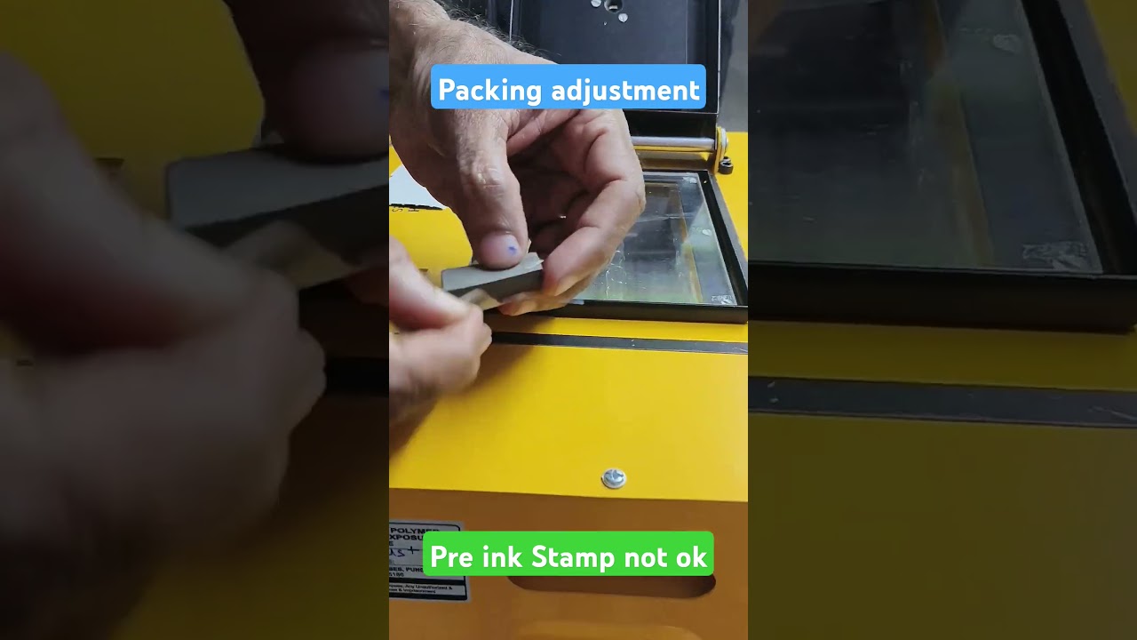 Pre ink Stamp not Working 😭