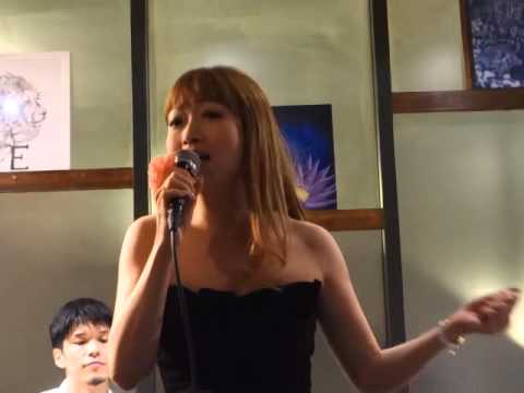 天由実(あーみたん)「ロマンス」(岩崎宏美)、本町ma-ha、１５.０９.１９