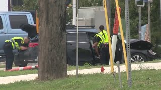 BCSO: Chase with deputies ends with suspect crashing into VIA van