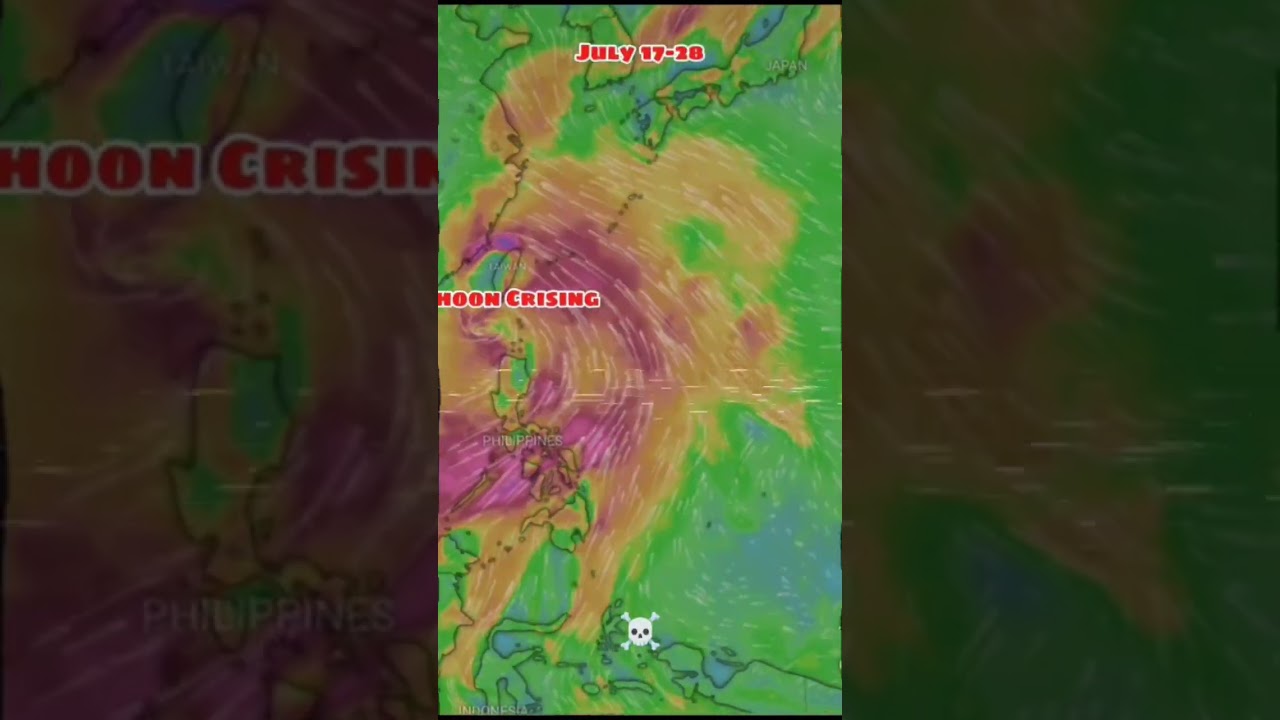 Typhoon Crising, Dante, Emong, and Fabian will emerge on this July Month! #viral #weather #typhoonph