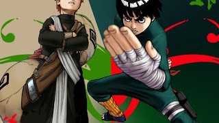 AMV Naruto  GAARA VS ROCK LEE  (Kids aren't alright - Dancing with the Devil)