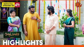 Moondru Mudichu - Highlights 12 Jan 2026 Tamil Serial Sun Tv