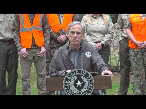 Gov. Abbott tours future Post Oak Ridge State Park in Lampasas - YouTube