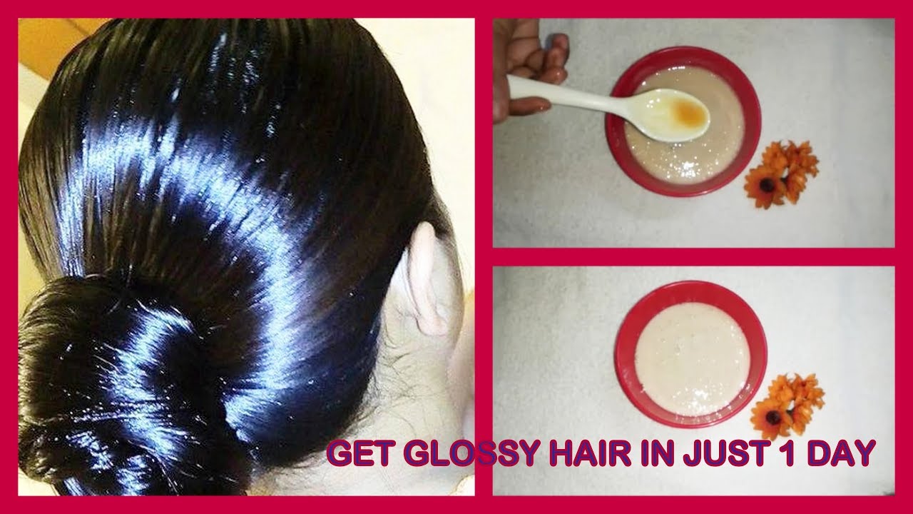 Get super silky & glossy hair in 1 day homemade hair mask for all type