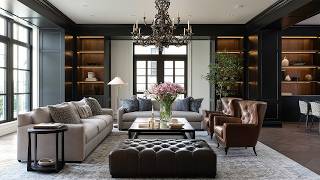How to Blend Vintage Charm and Modern Comfort Interior Design with Dark Americana Style