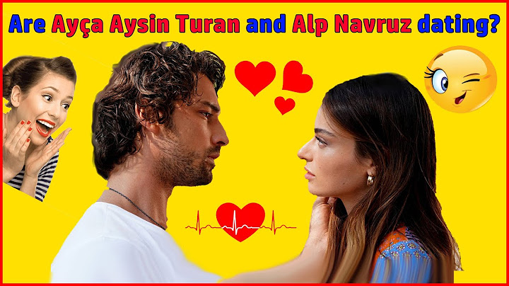 Are Alp navruz and Ayca aysin turan in love behind the scenes of Ada masali turkish drama?