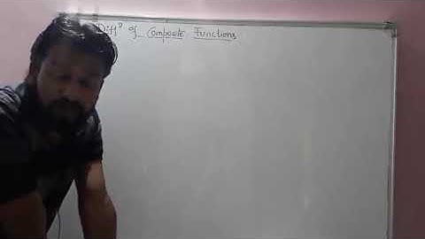 Differentiation Part-2- Composite Function