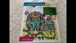 Zendoodle Baby Animal Safari Flip Through