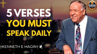 Famous 5 VERSES YOU MUST SPEAK DAILY TO ACTIVATE FAITH | Kenneth E. Hagin Powerful Teaching Net Worth