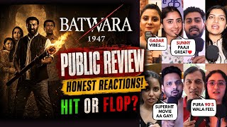 Batwara 1947 Review, Public Review & Reaction | Aamir Khan & Sunny Deol | Batwara 1947 vs Awarapan 2