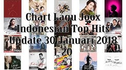 Chart Lagu Joox Indonesian Top Hits Update 30 Januari 2018 1-20  - Durasi: 1:17:34. 