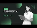 Fundamental Part I