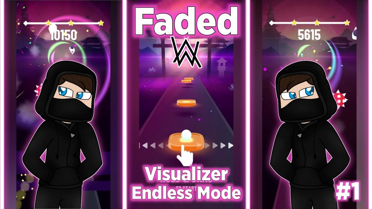 Esse Faded  Allan Walker ⭐ Jogo Da Bolinha - Hop Ball 3D 