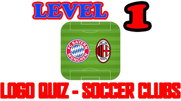 Logo Quiz - Soccer Clubs Level 1 - All Answers - Walkthrough ( By symblCrowd )