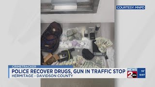 Police recover drugs, gun in traffic stop