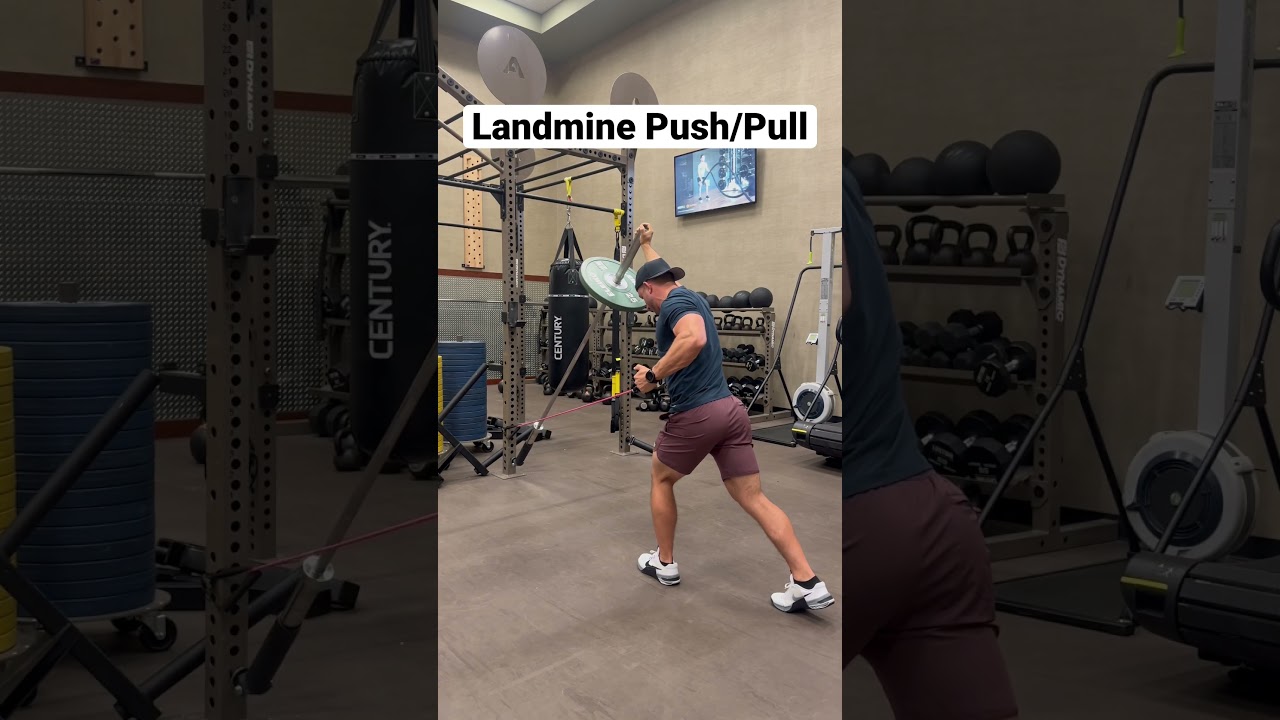 Landmine Push/Pull | CODY WESCOTT GOLF FITNESS