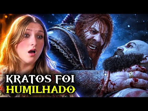 I MADE MY WIFE REACT TO Kratos Getting DESTROYED By Thor In God of War Ragnarok
