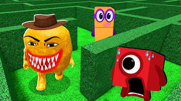 Numberblocks ESCAPE HEAD MAZE in Roblox