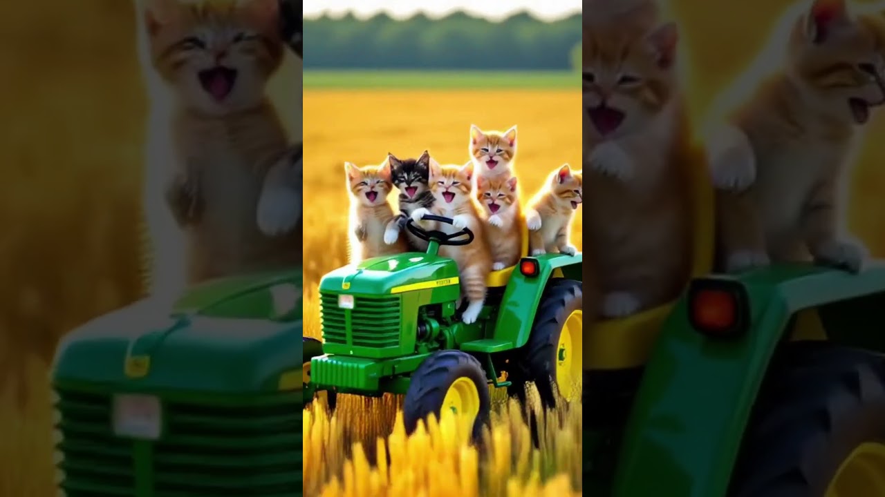 Fluffy squad having fun together 😸🤣 