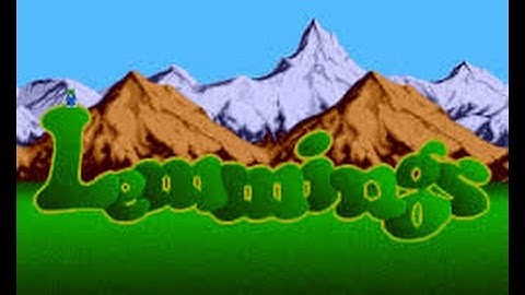 Lemmings Review for the Commodore Amiga by John Gage