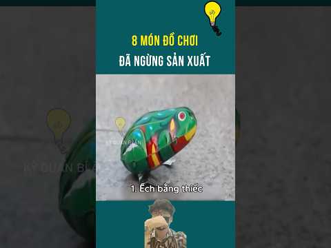 8 món đồ chơi đã ngừng sản xuất, bạn chơi được bao nhiêu | Kỳ quan bí ẩn #kqba