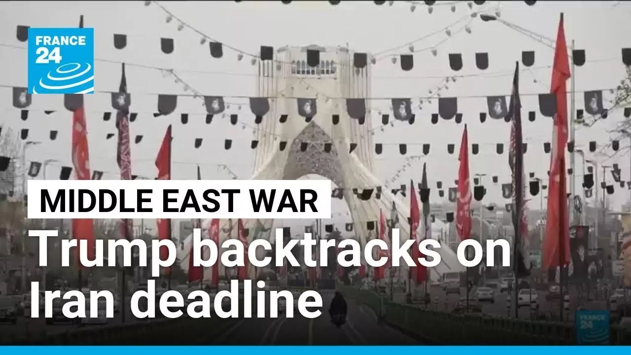 Trump backtracks on Iran's deadline to reopen Strait of Hormuz • FRANCE 24 English