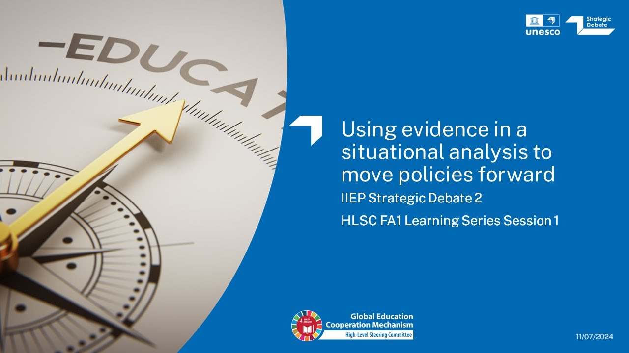 Using evidence in a situational analysis to move policies forward