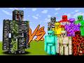 BEDROCK GOLEM VS All GOLEMS! + MUTANT MOBS | Minecraft Mob Battle